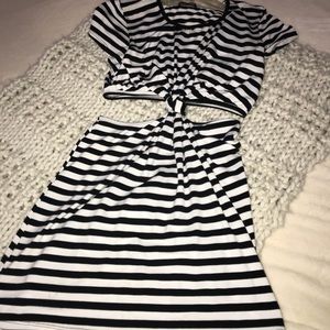 Stripped dress